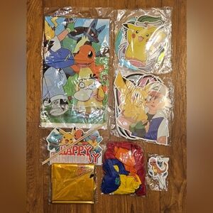 Pokemon Birthday Party Supplies